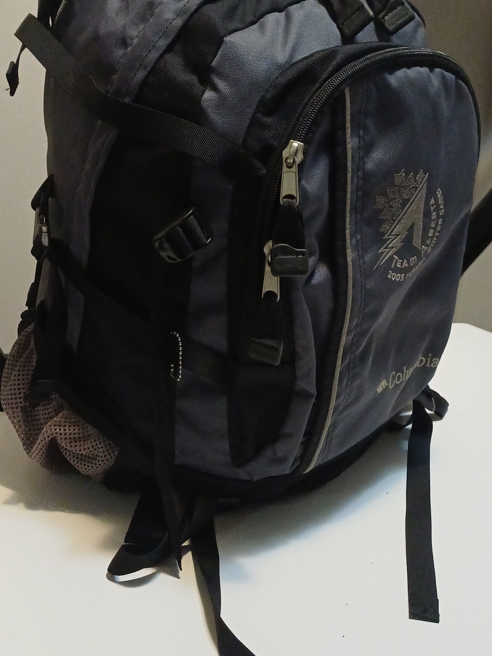 Columbia Men’s Blue and Black Adventure Backpack